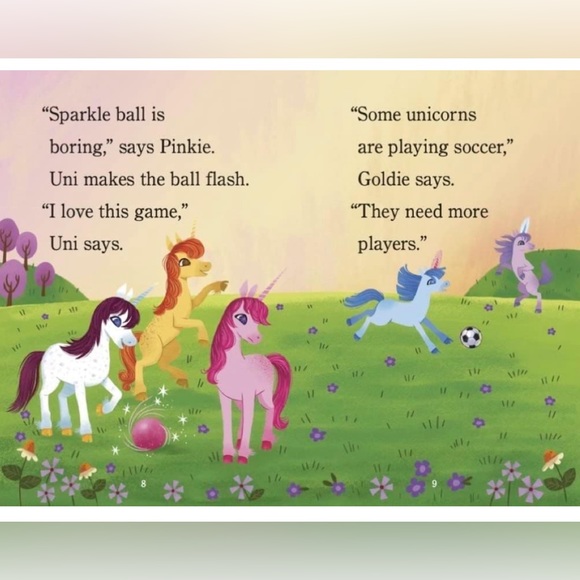 New Unicorn reading book - Picture 2 of 7